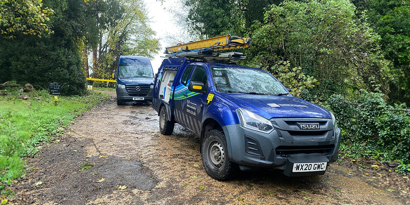 SSEN Engineers Responding to Storm Ciarán