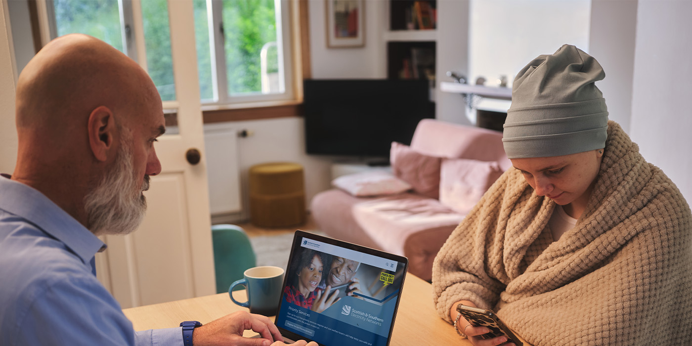 Customers on the SSEN website