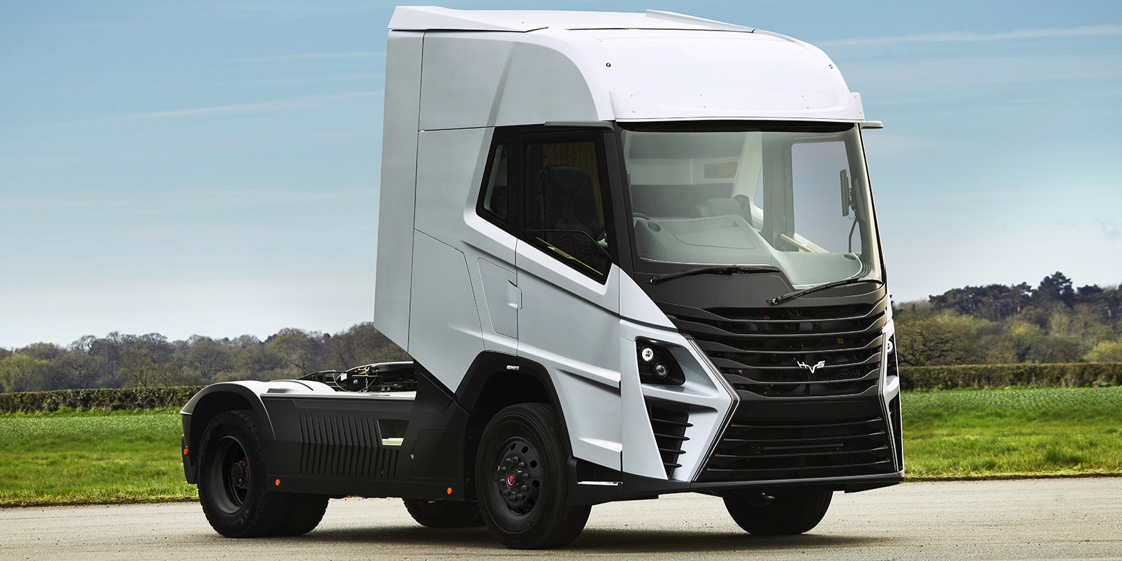 EV HGV truck - image supplied by Transport Scotland