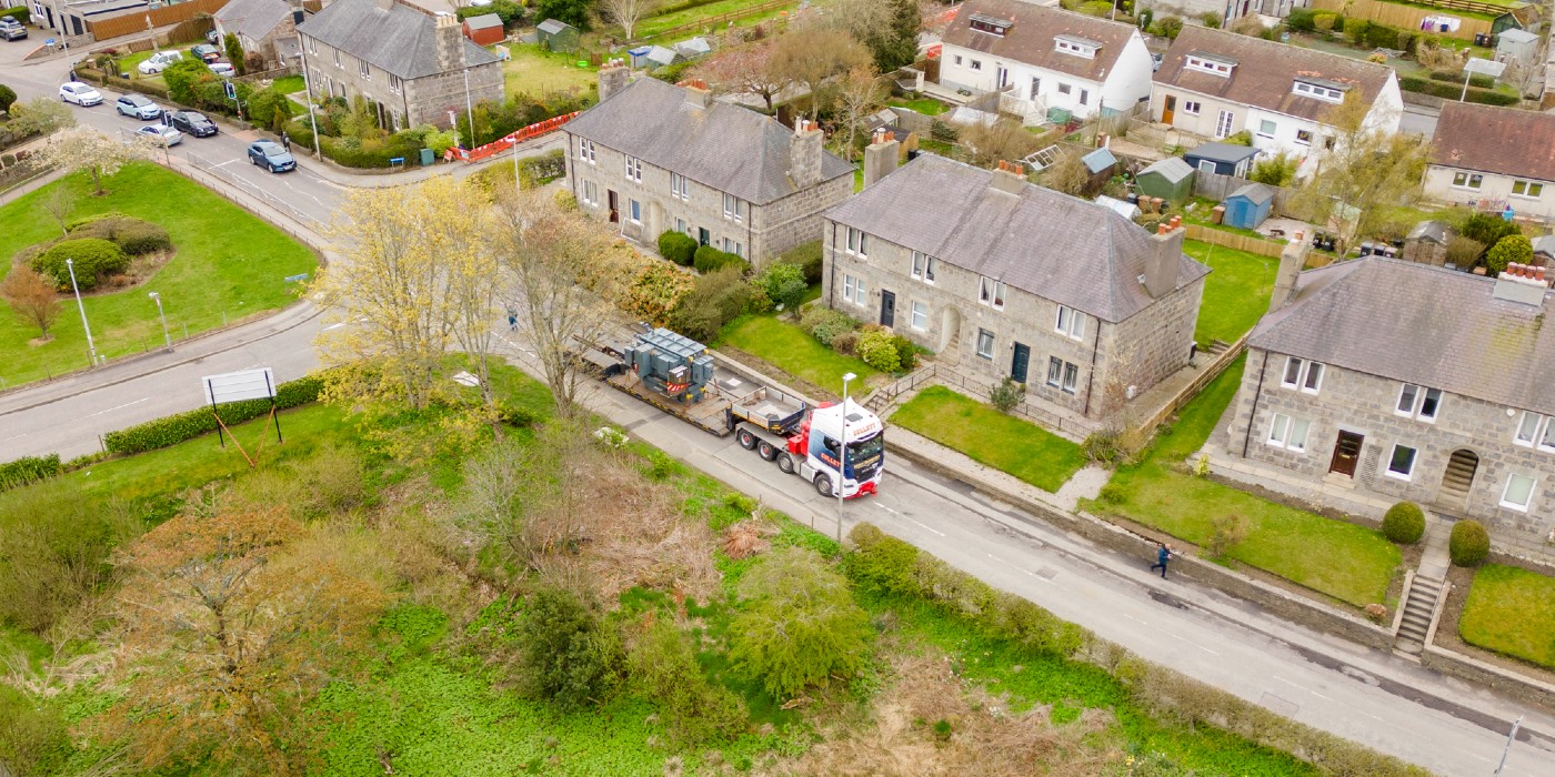 Transformer Delivery at Craigton