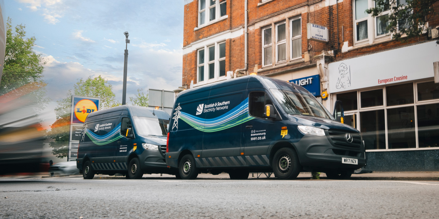 SSEN Vans on highstreet