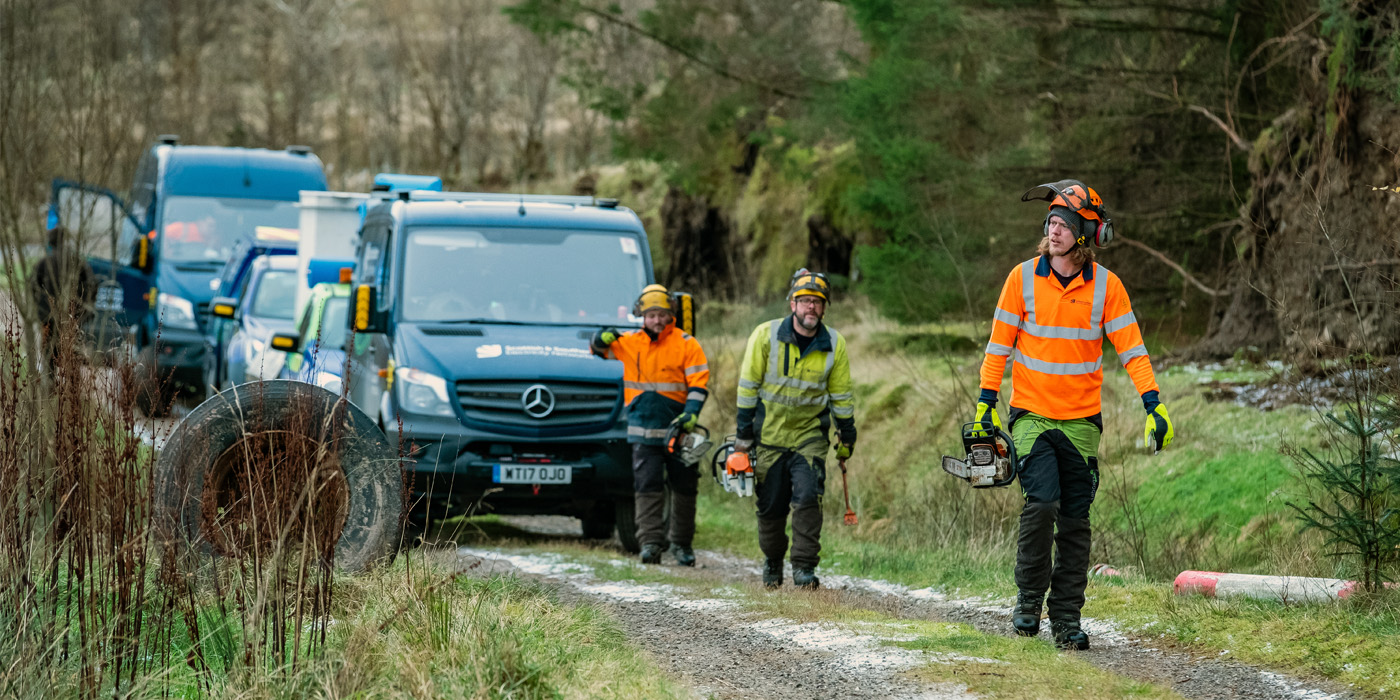 SSEN Staff preparing for Yellow Weather Warning