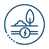 'Apply for a new connection' logo.
