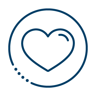 Heart icon for Priority Services